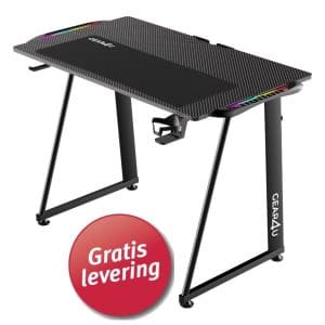 Gear4U Blitz Gaming Desk. Gaming bord med RGB-belysning.