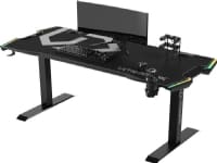 Gaming desk Ultradesk Force Gaming Desk, LED RGB Prismatic, Graphite colors