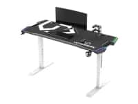 Ultradesk Force Gaming Desk, LED RGB Prismatic, Black