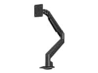 Multibrackets M VESA Gas Lift Arm Single - Monteringssæt (drejelig arm, klemme til montering på skrivebord) - for LCD display - aluminium - sort