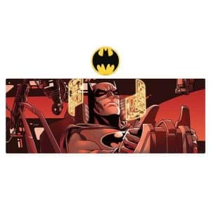 FaNaTtik DC Batman XL Desk Pad & Coaster Set