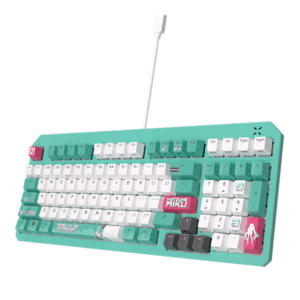 ASUS TUF GAMING K3 Gen II - Hatsune Miku Edition - Gaming Tastatur - Nordisk - Grøn
